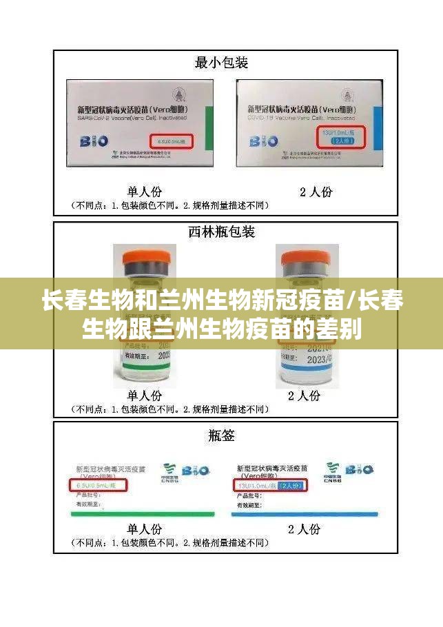 长春生物和兰州生物新冠疫苗/长春生物跟兰州生物疫苗的差别