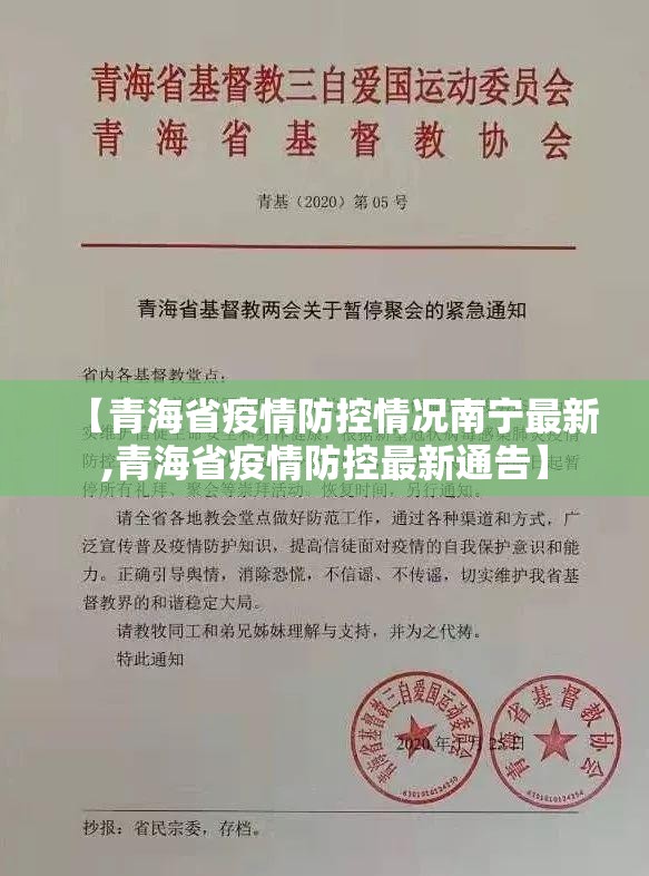 【青海省疫情防控情况南宁最新,青海省疫情防控最新通告】