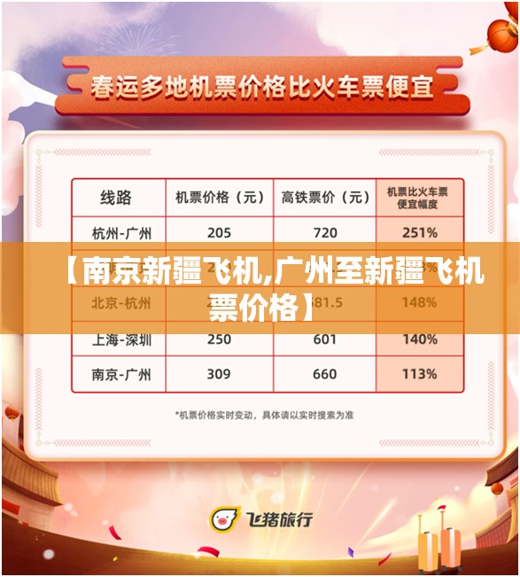 【南京新疆飞机,广州至新疆飞机票价格】