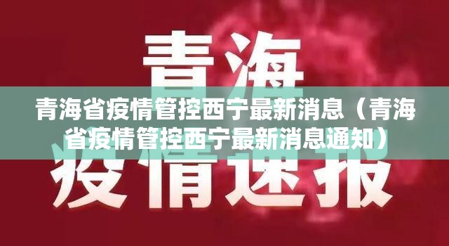 青海省疫情管控西宁最新消息（青海省疫情管控西宁最新消息通知）