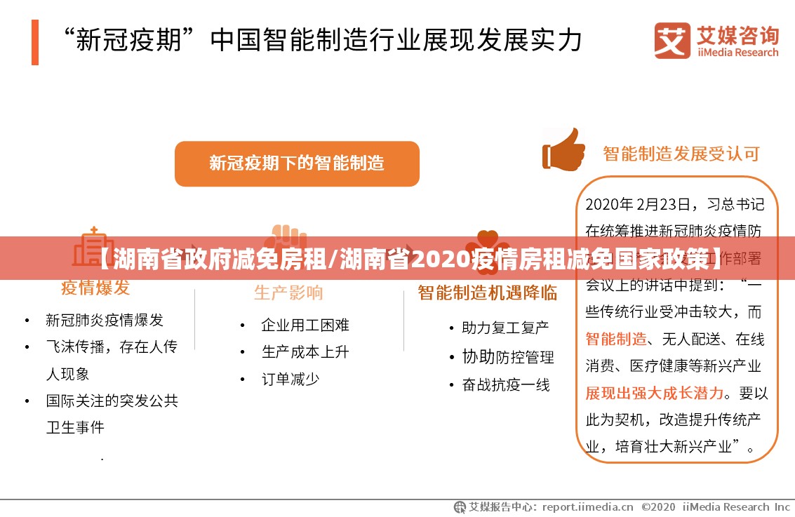【湖南省政府减免房租/湖南省2020疫情房租减免国家政策】