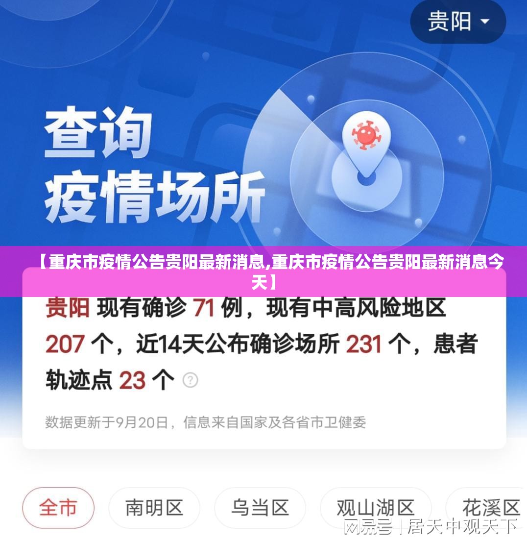 【重庆市疫情公告贵阳最新消息,重庆市疫情公告贵阳最新消息今天】