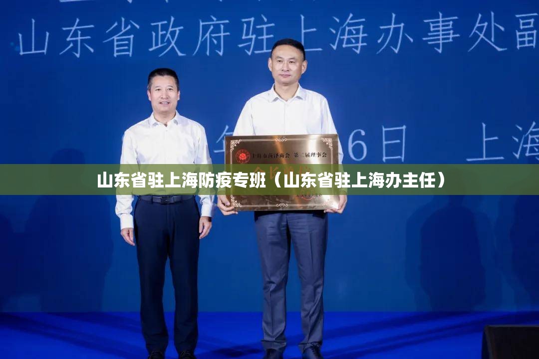 山东省驻上海防疫专班（山东省驻上海办主任）