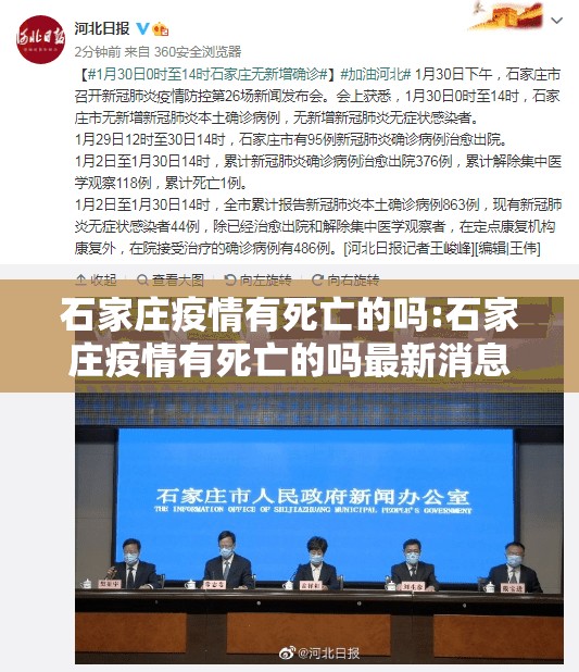 石家庄疫情有死亡的吗:石家庄疫情有死亡的吗最新消息