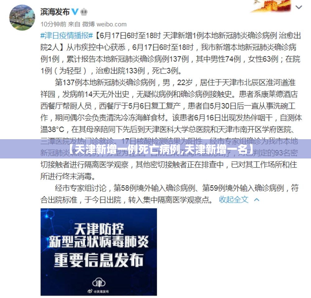 【天津新增一例死亡病例,天津新增一名】