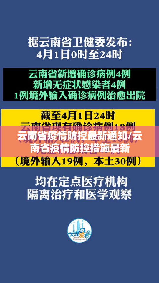 云南省疫情防控最新通知/云南省疫情防控措施最新