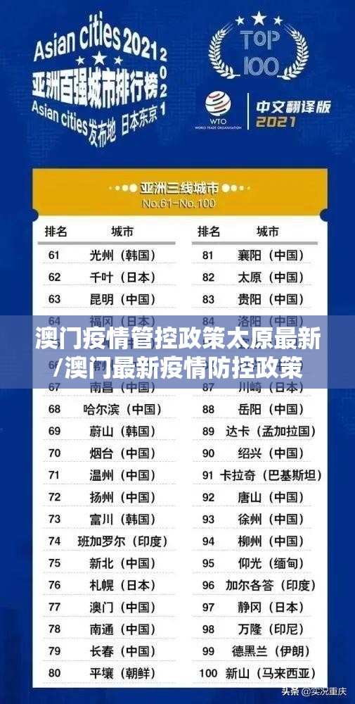 澳门疫情管控政策太原最新/澳门最新疫情防控政策