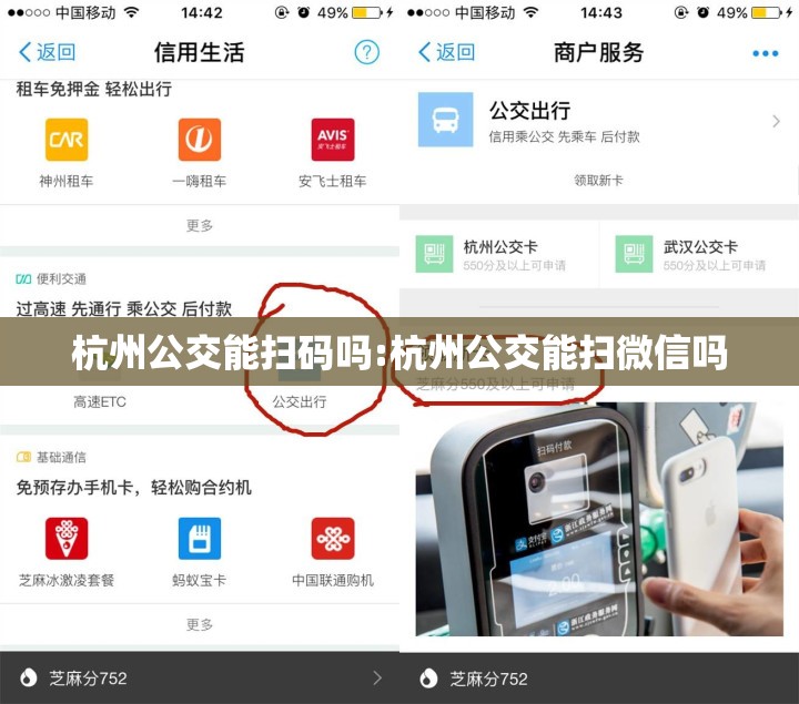 杭州公交能扫码吗:杭州公交能扫微信吗