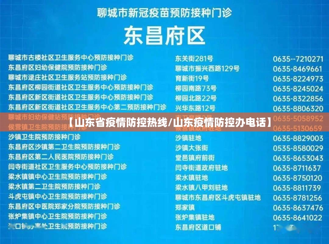 【山东省疫情防控热线/山东疫情防控办电话】