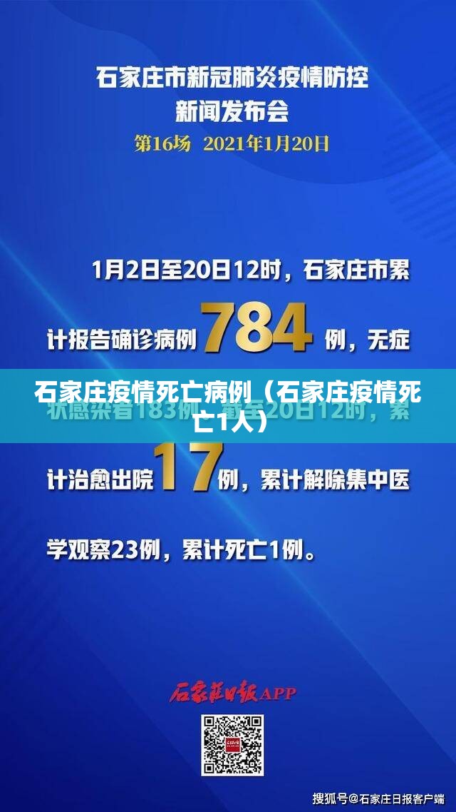 石家庄疫情死亡病例（石家庄疫情死亡1人）