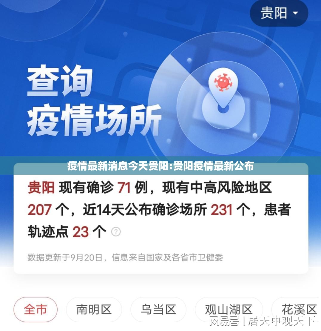 疫情最新消息今天贵阳:贵阳疫情最新公布