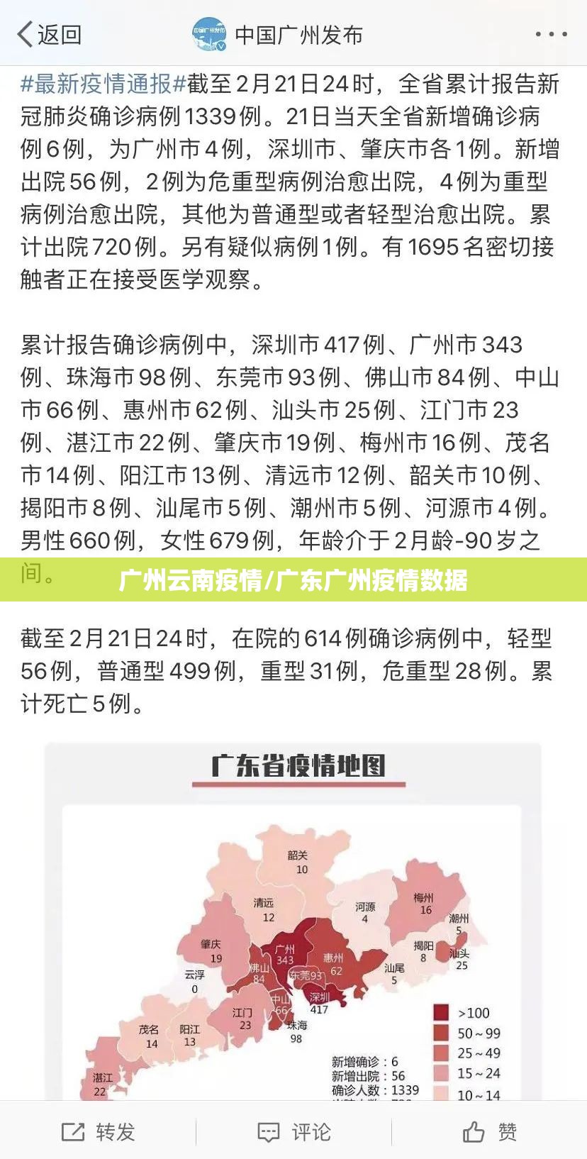 广州云南疫情/广东广州疫情数据