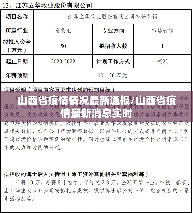 山西省疫情情况最新通报/山西省疫情最新消息实时
