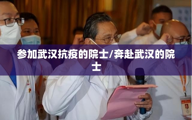 参加武汉抗疫的院士/奔赴武汉的院士