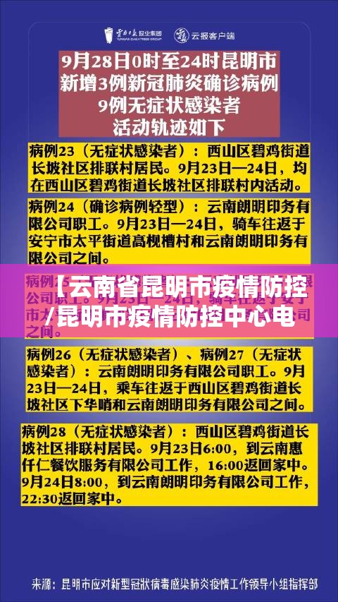【云南省昆明市疫情防控/昆明市疫情防控中心电话号码】