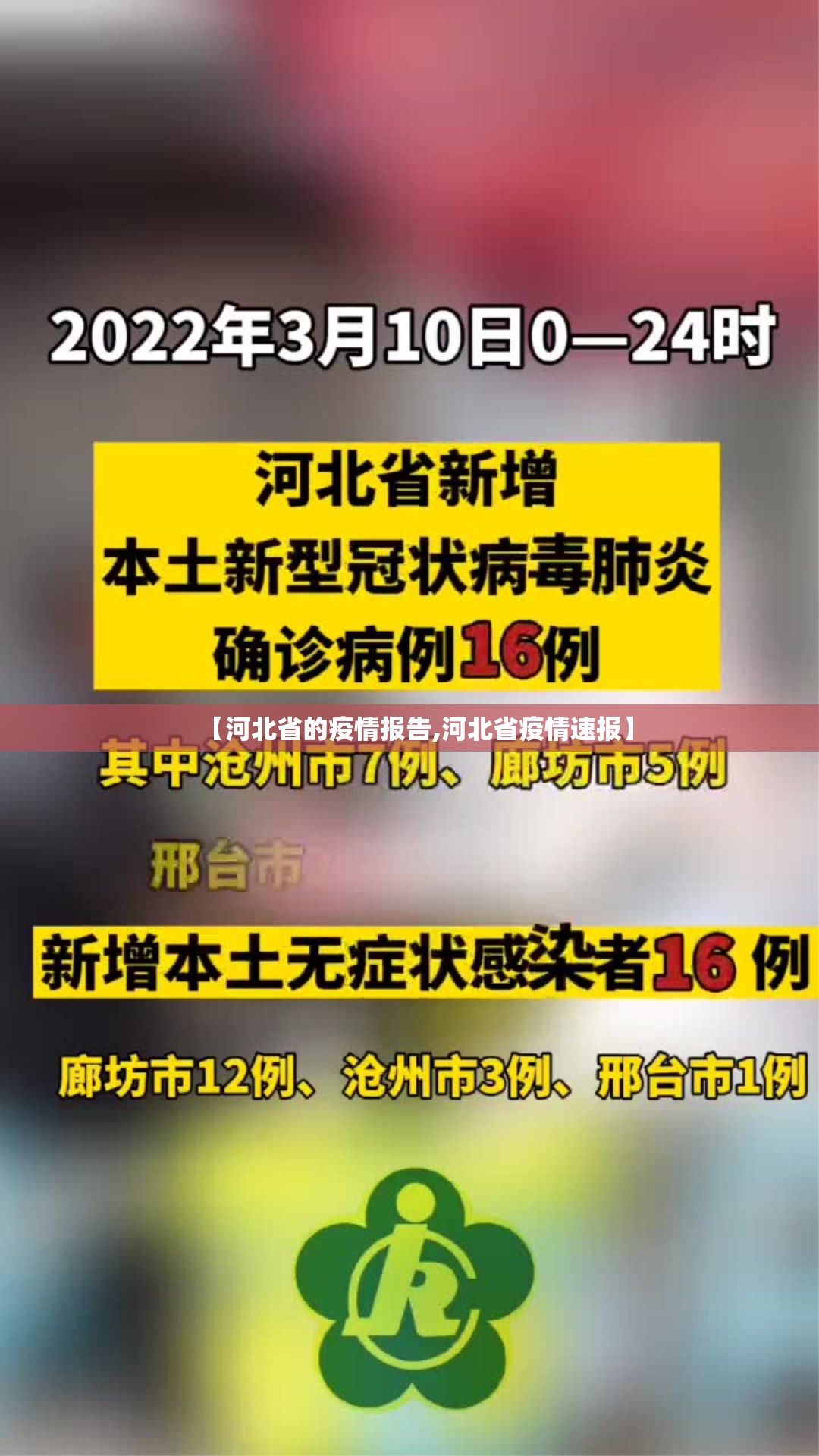 【河北省的疫情报告,河北省疫情速报】