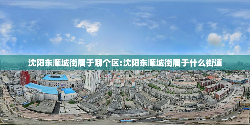 沈阳东顺城街属于哪个区:沈阳东顺城街属于什么街道