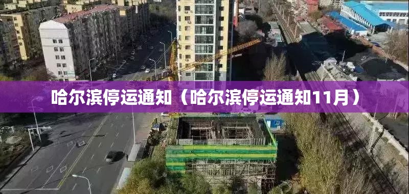 哈尔滨停运通知（哈尔滨停运通知11月）