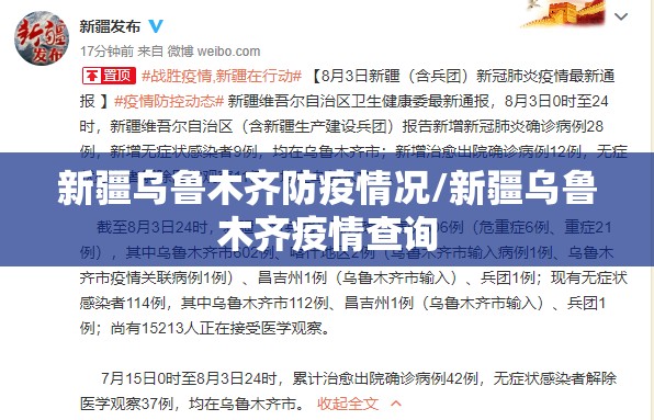 新疆乌鲁木齐防疫情况/新疆乌鲁木齐疫情查询