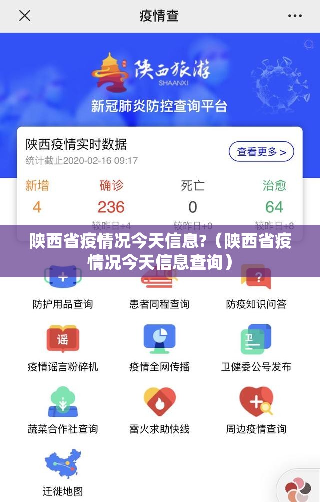 陕西省疫情况今天信息?（陕西省疫情况今天信息查询）