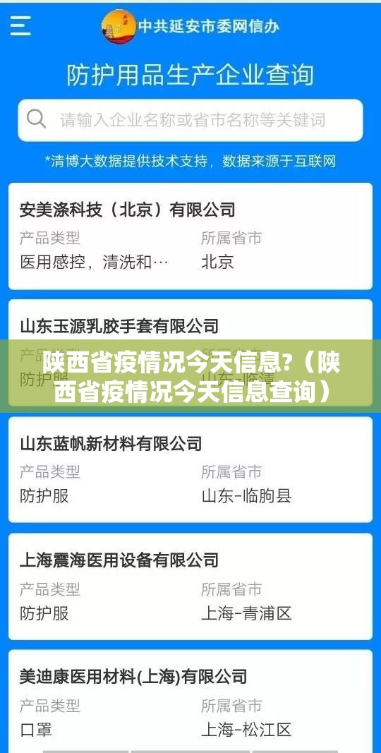 陕西省疫情况今天信息?（陕西省疫情况今天信息查询）