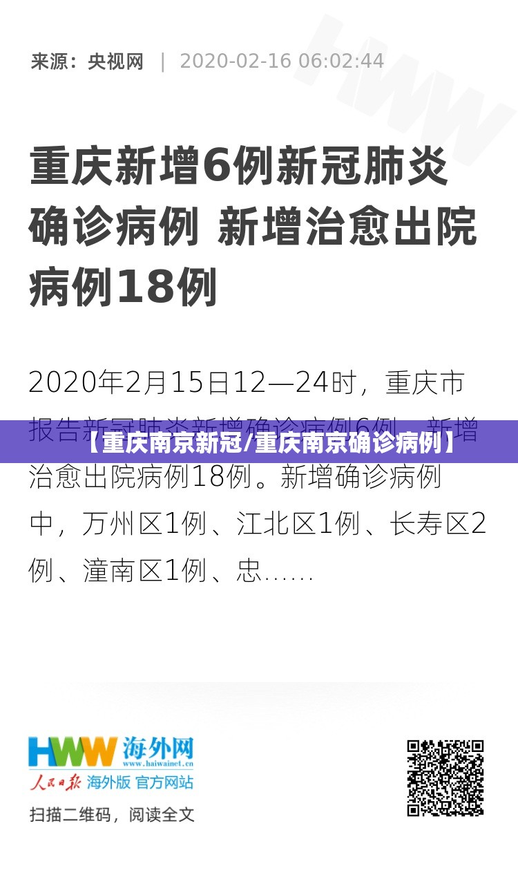 【重庆南京新冠/重庆南京确诊病例】