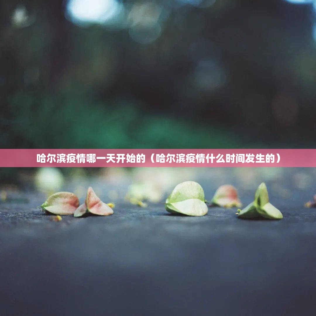 哈尔滨疫情哪一天开始的（哈尔滨疫情什么时间发生的）