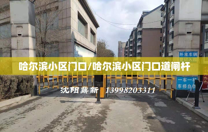 哈尔滨小区门口/哈尔滨小区门口道闸杆