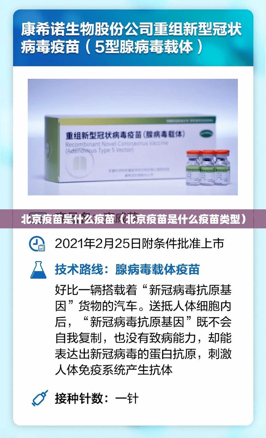 北京疫苗是什么疫苗（北京疫苗是什么疫苗类型）