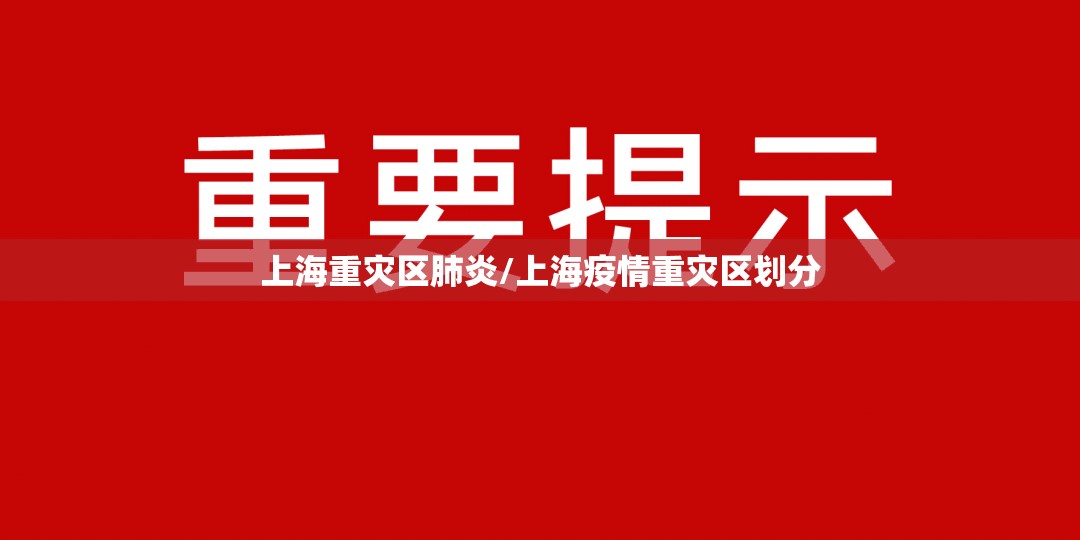 上海重灾区肺炎/上海疫情重灾区划分