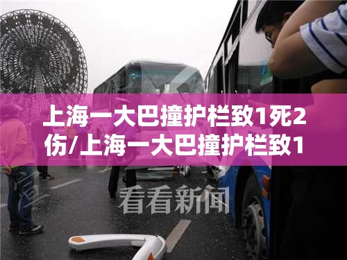 上海一大巴撞护栏致1死2伤/上海一大巴撞护栏致1死2伤排骨汤的作法