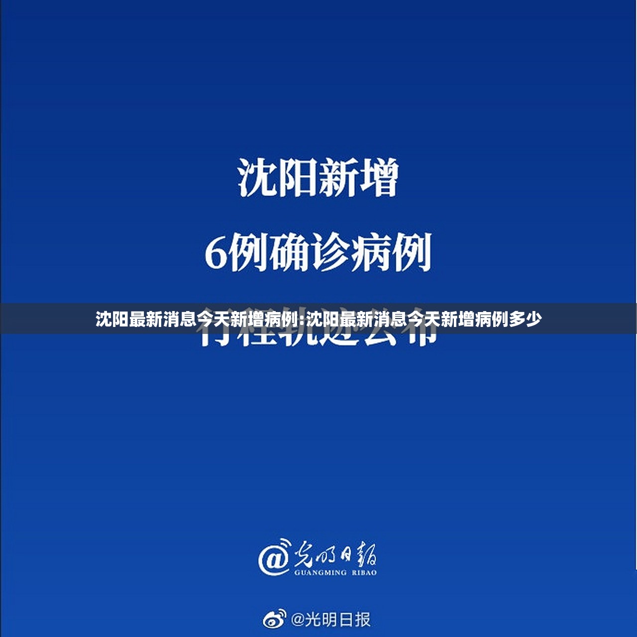 沈阳最新消息今天新增病例:沈阳最新消息今天新增病例多少