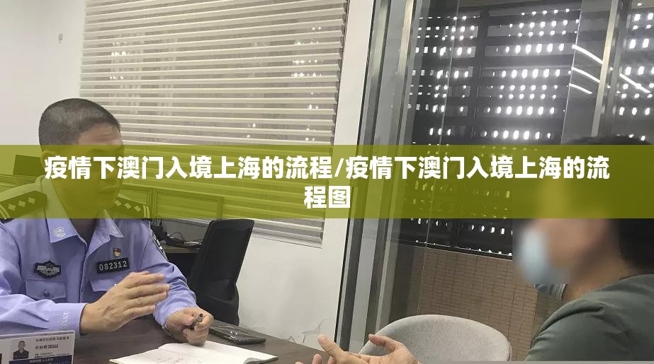 疫情下澳门入境上海的流程/疫情下澳门入境上海的流程图