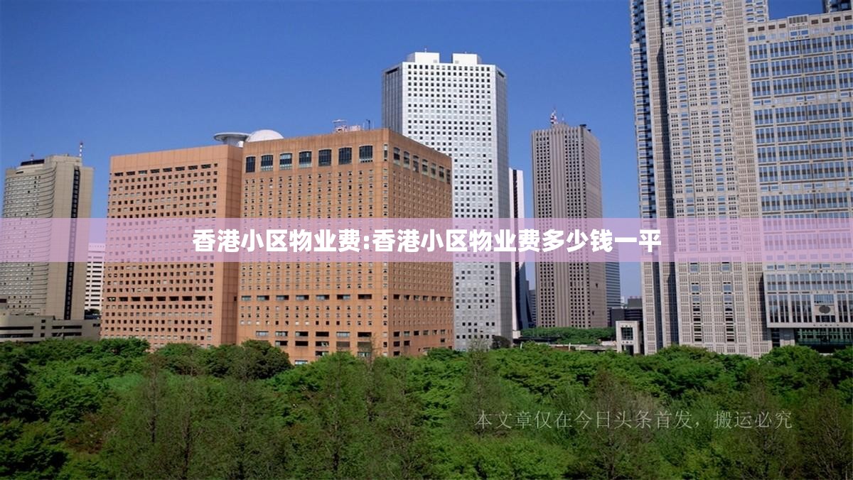 香港小区物业费:香港小区物业费多少钱一平
