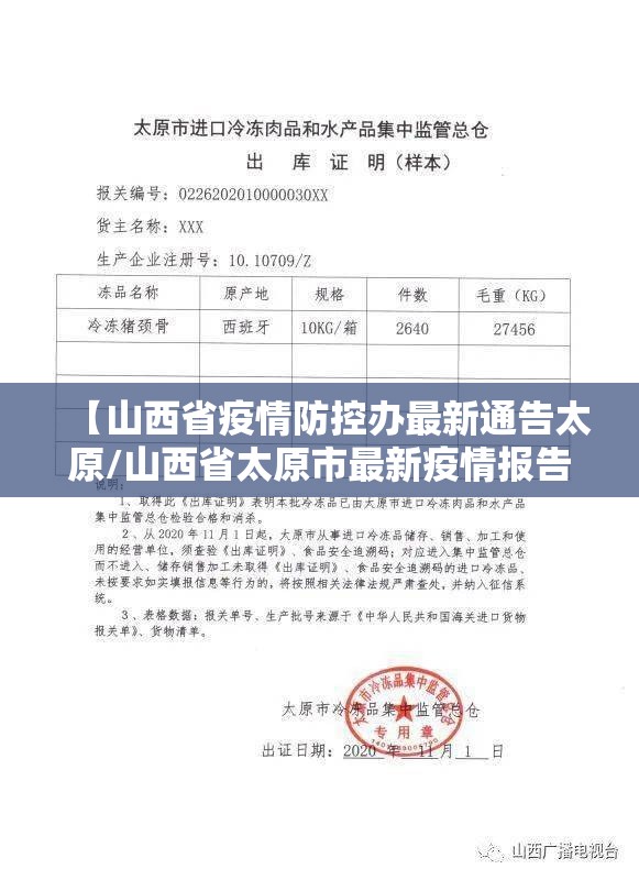 【山西省疫情防控办最新通告太原/山西省太原市最新疫情报告】