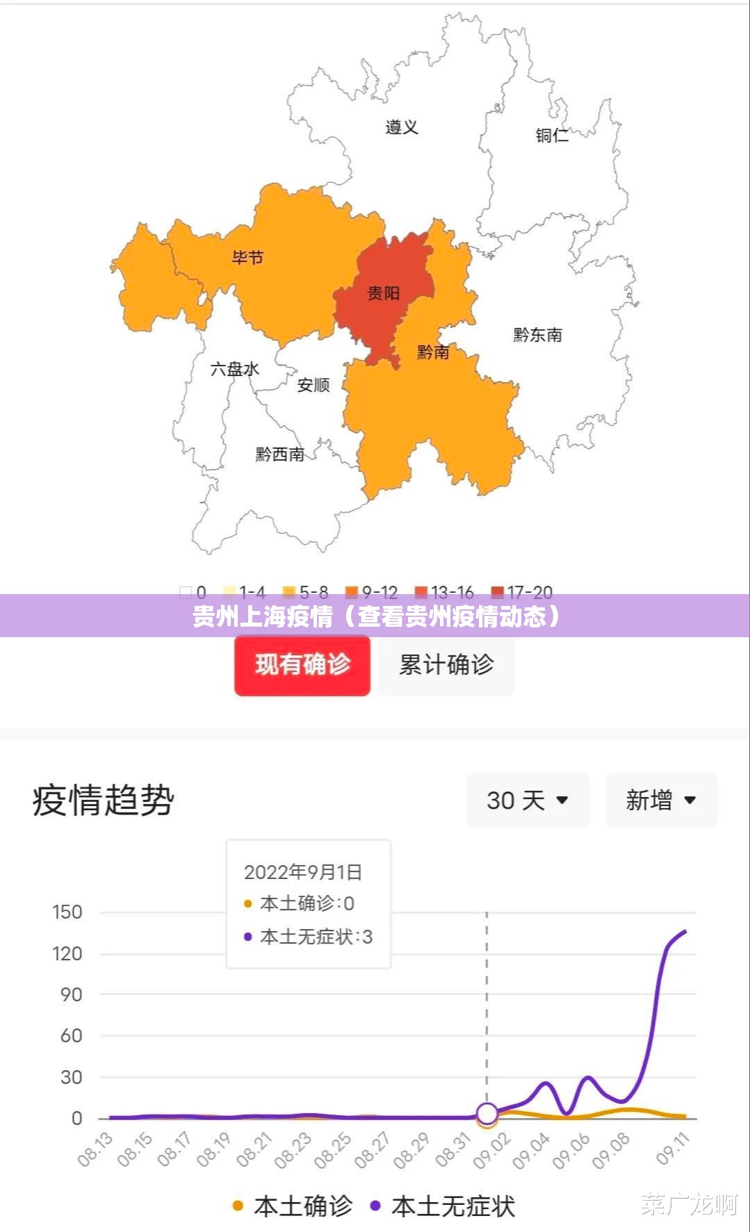 贵州上海疫情（查看贵州疫情动态）
