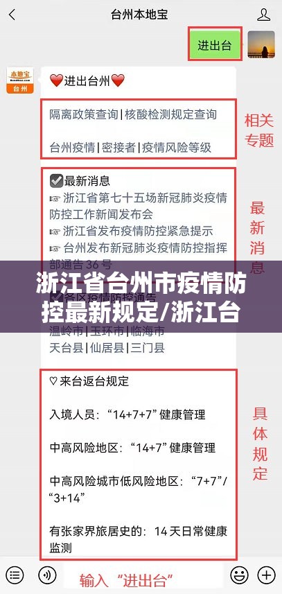 浙江省台州市疫情防控最新规定/浙江台州疫情防控措施