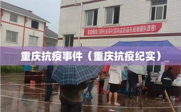 重庆抗疫事件（重庆抗疫纪实）