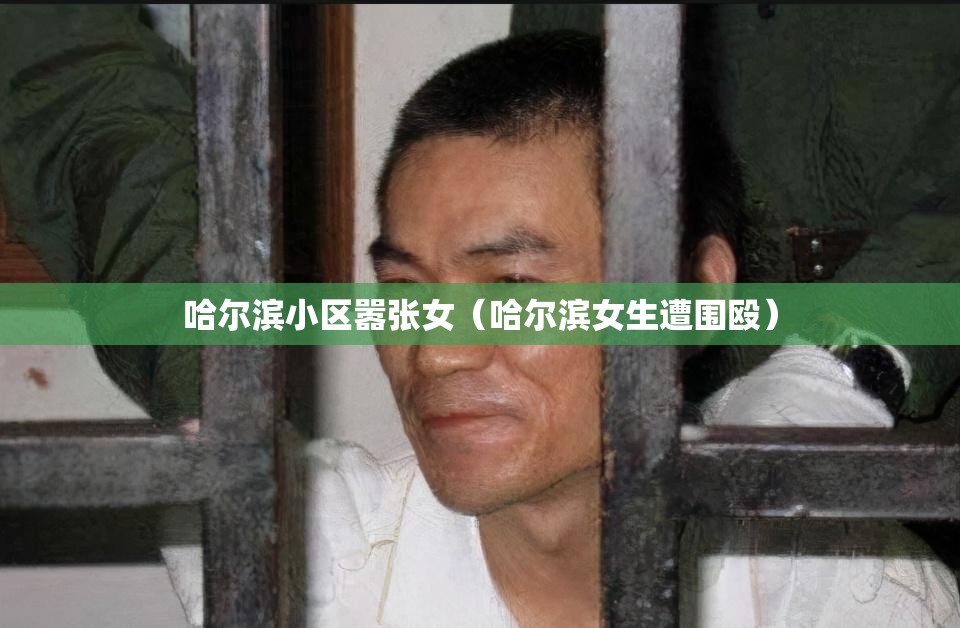 哈尔滨小区嚣张女（哈尔滨女生遭围殴）