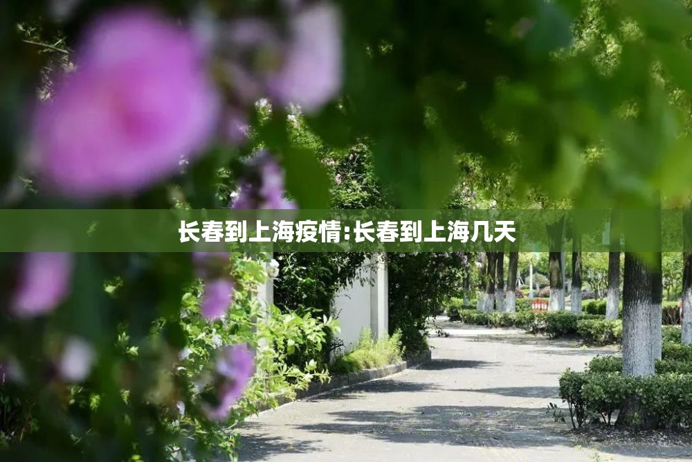 长春到上海疫情:长春到上海几天