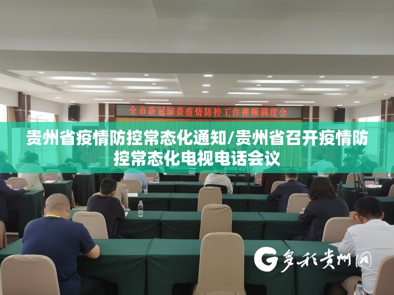 贵州省疫情防控常态化通知/贵州省召开疫情防控常态化电视电话会议
