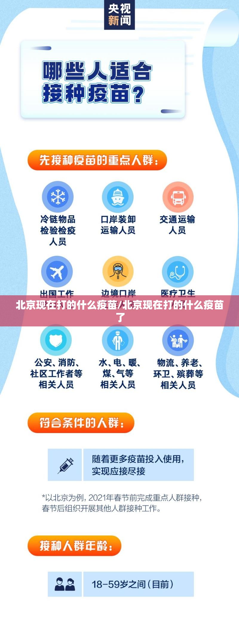 北京现在打的什么疫苗/北京现在打的什么疫苗了