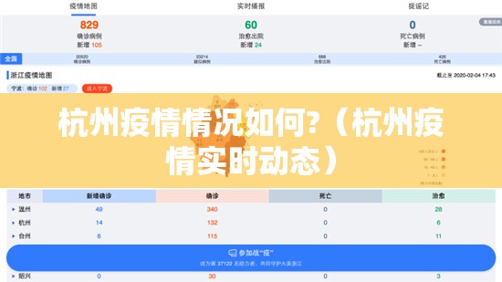 杭州疫情情况如何?（杭州疫情实时动态）