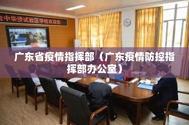 广东省疫情指挥部（广东疫情防控指挥部办公室）
