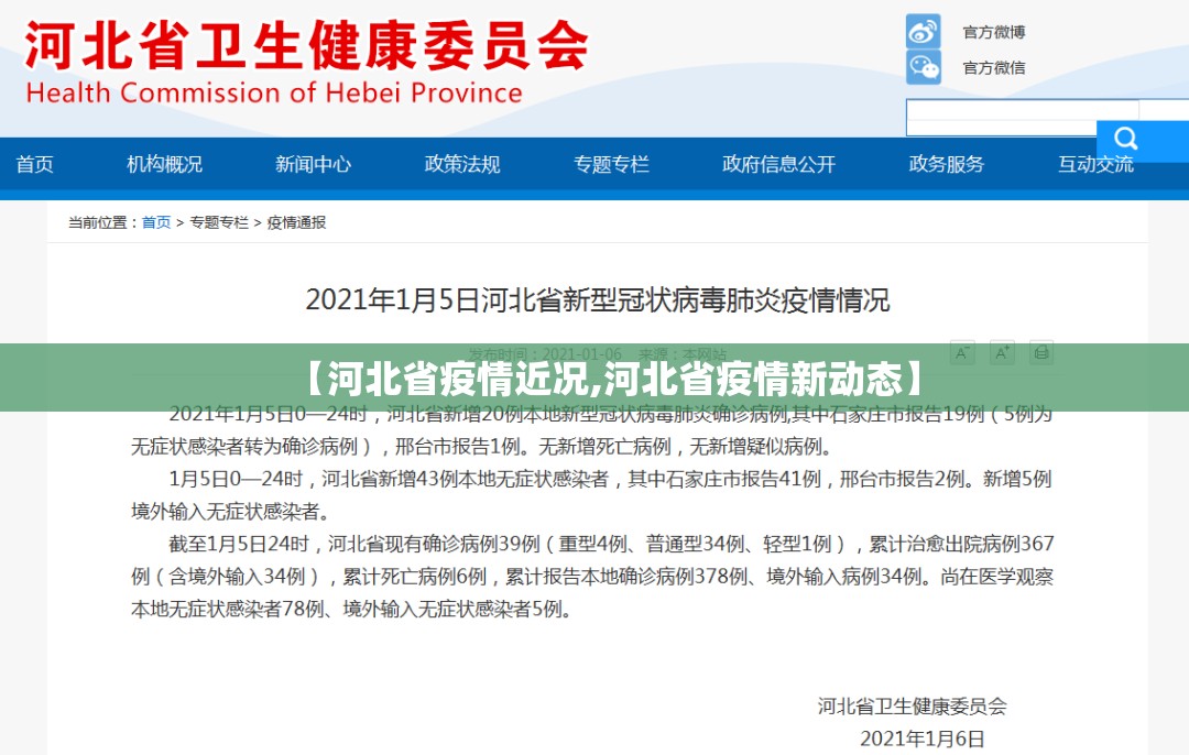 【河北省疫情近况,河北省疫情新动态】