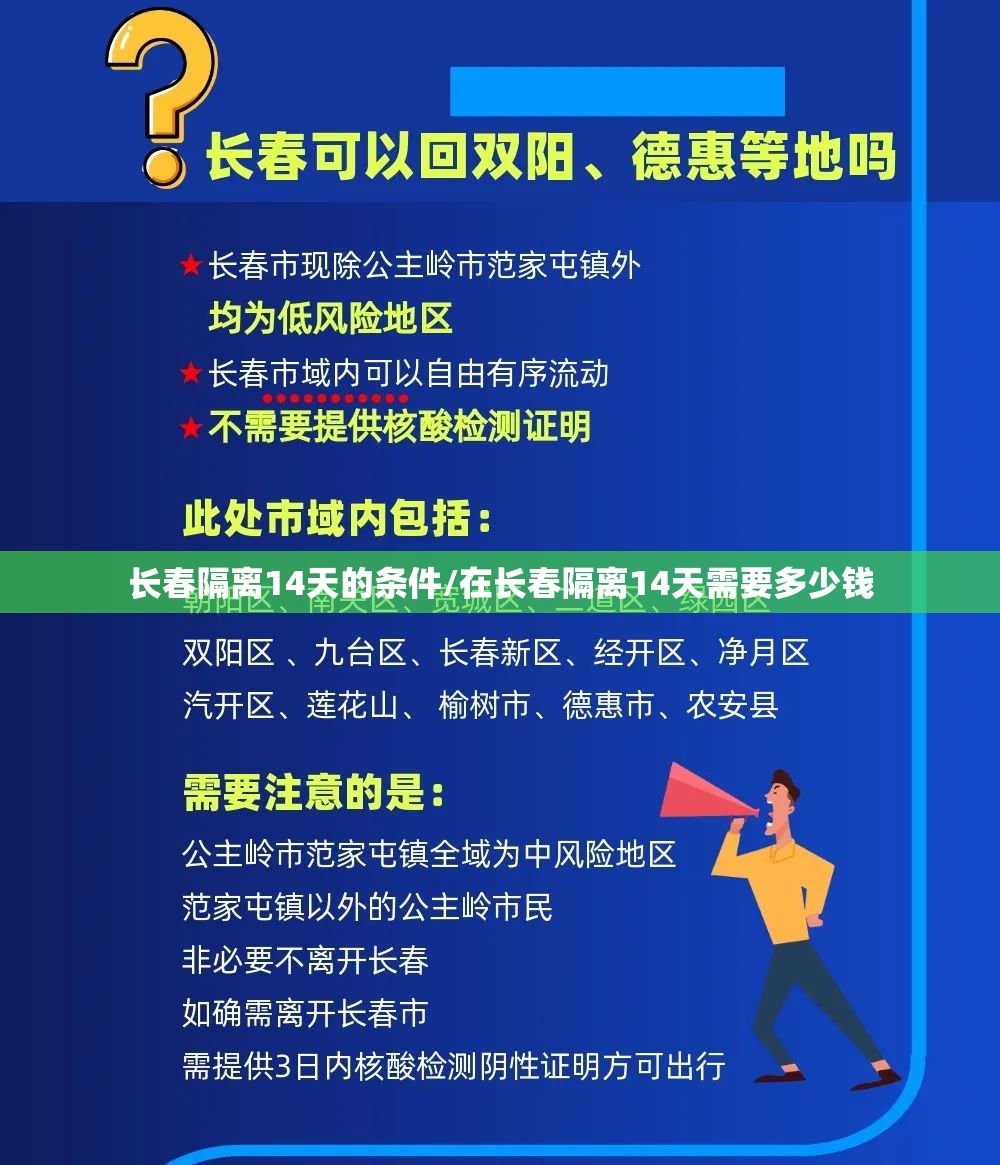 长春隔离14天的条件/在长春隔离14天需要多少钱