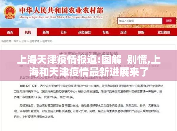 上海天津疫情报道:图解  别慌,上海和天津疫情最新进展来了