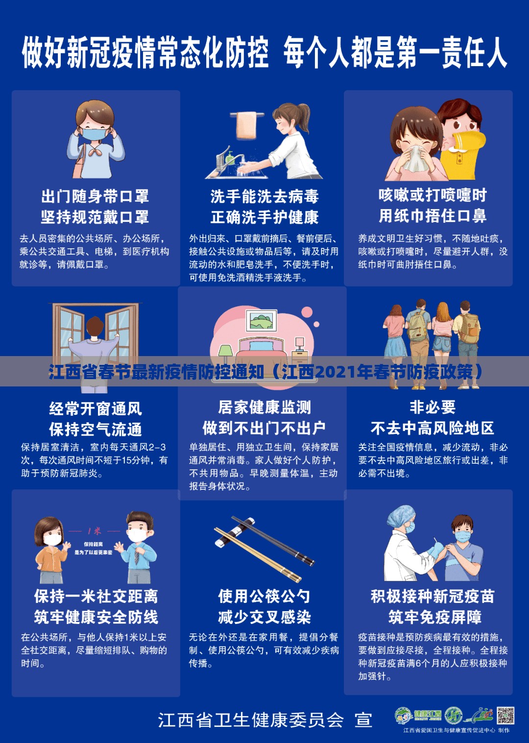 江西省春节最新疫情防控通知（江西2021年春节防疫政策）