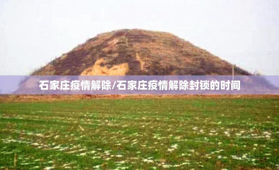 石家庄疫情解除/石家庄疫情解除封锁的时间