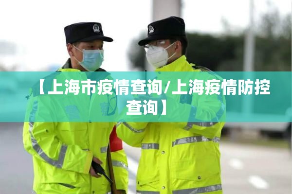 【上海市疫情查询/上海疫情防控查询】